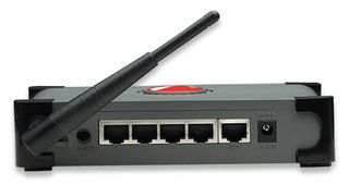 Intellinet 524445 wireless router Fast Ethernet Black, Grey – image 3