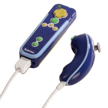 Hama 00054661 Gaming Controller Blue Gamepad Wii