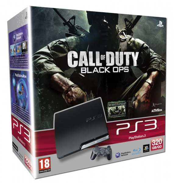 Sony Interactive Entertainment 320GB Playstation 3 + Call of Duty: Black OPS