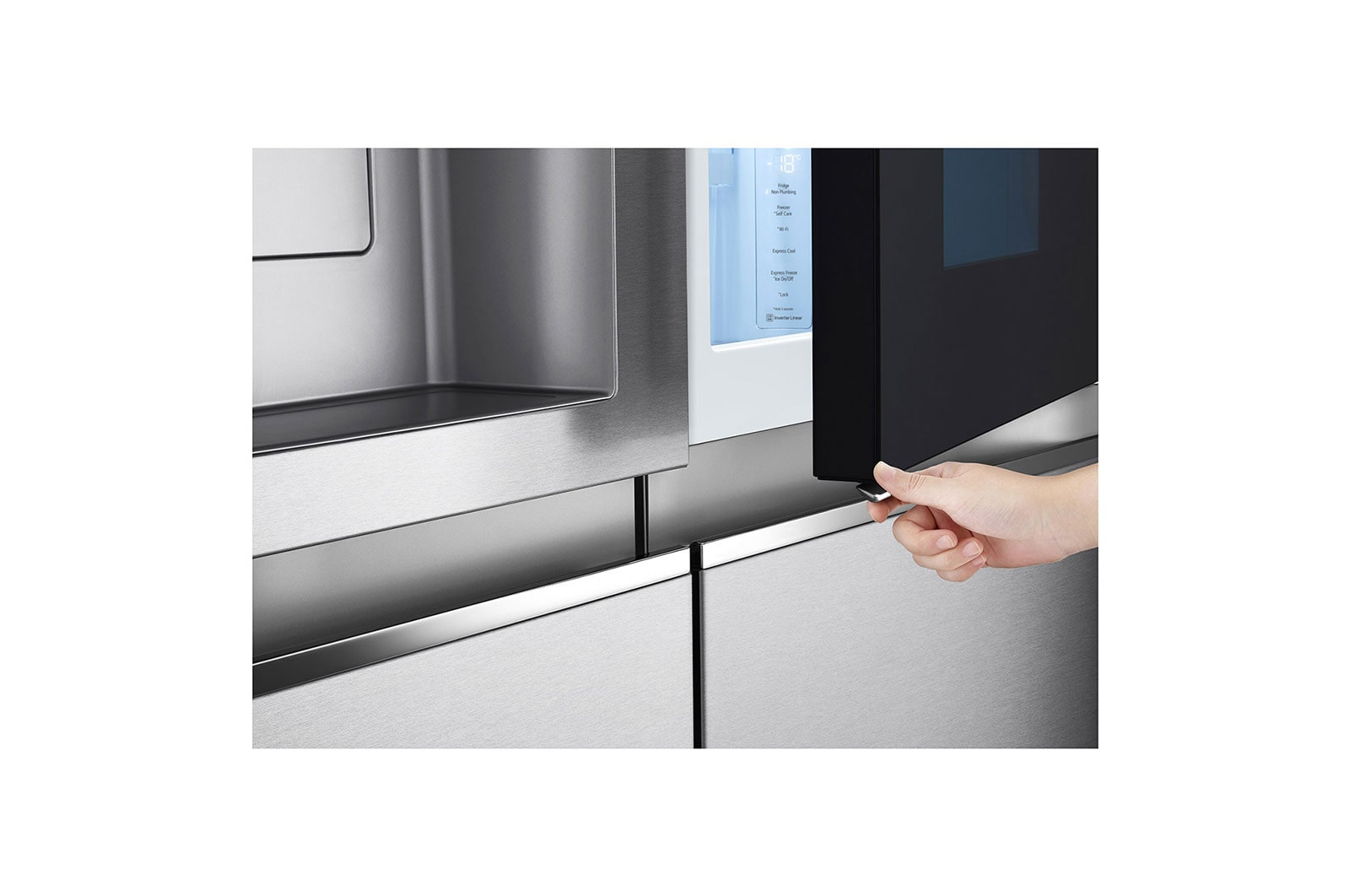 LG GSXV91MBAE side-by-side refrigerator Freestanding – image 6
