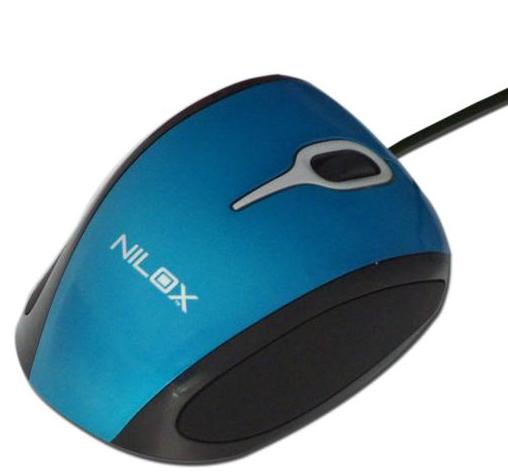 Nilox 10NXMP08ER001 mouse USB Type-A Optical 800 DPI