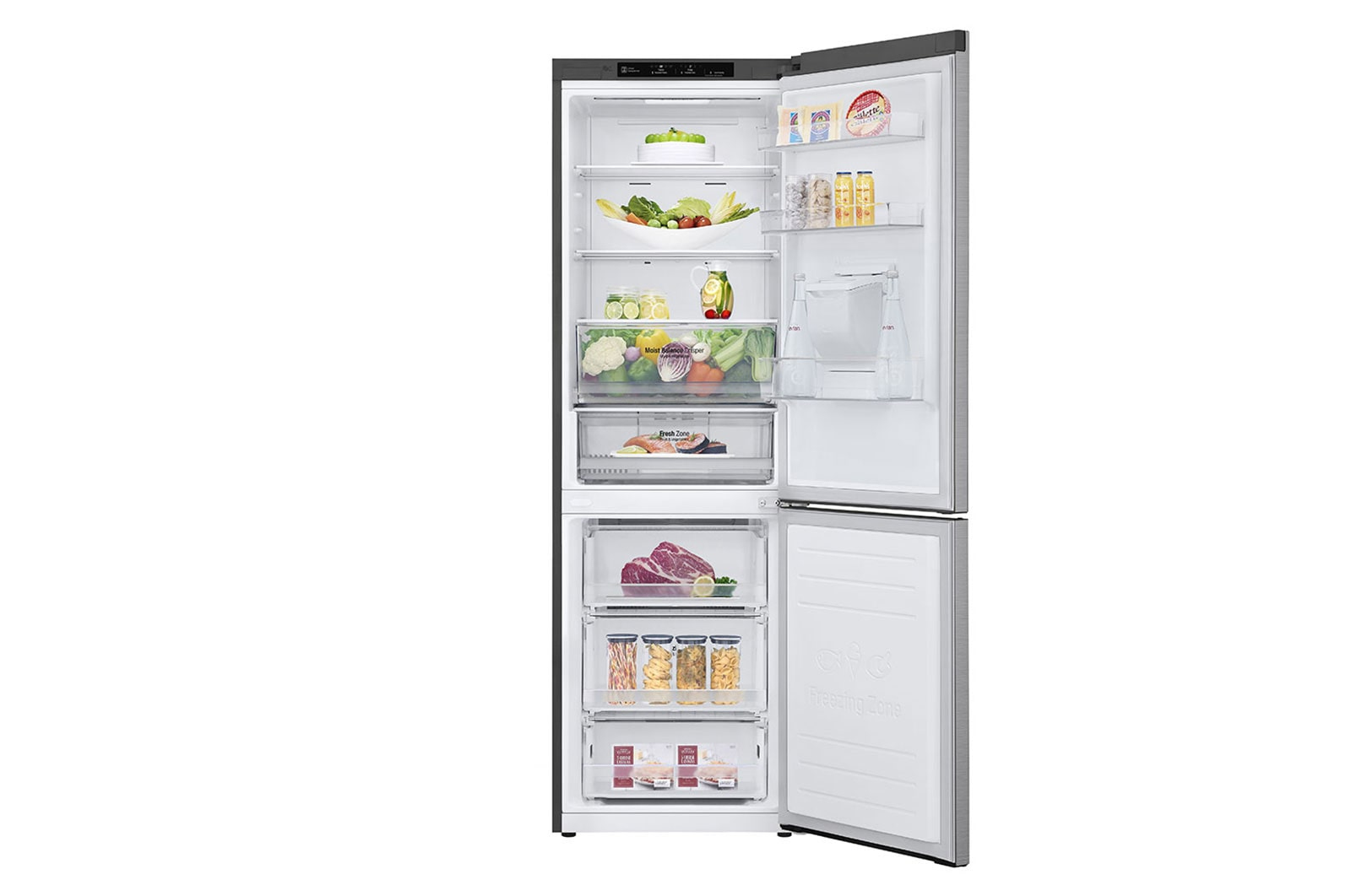 LG GBF61PZJMN fridge-freezer Freestanding – image 2
