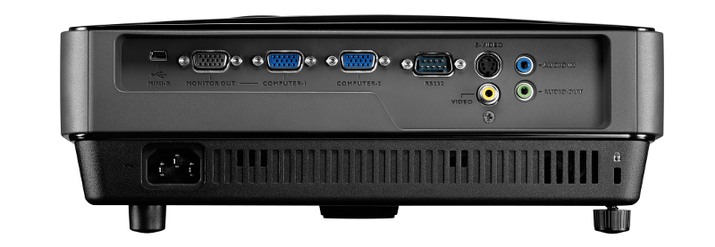 BenQ MS500 Standard throw projector 2500 ANSI lumens DLP SVGA (800x600) 3D Black, Grey – image 6