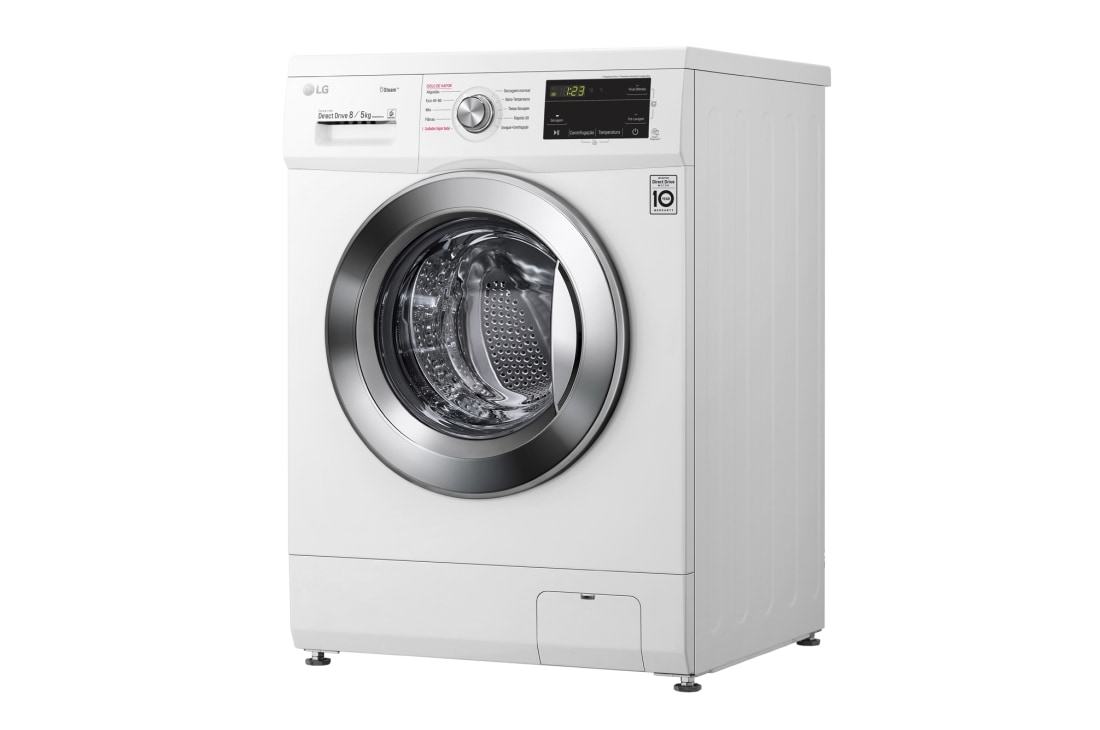 LG F4J3TG5WD washer dryer Freestanding Front-load White – image 7