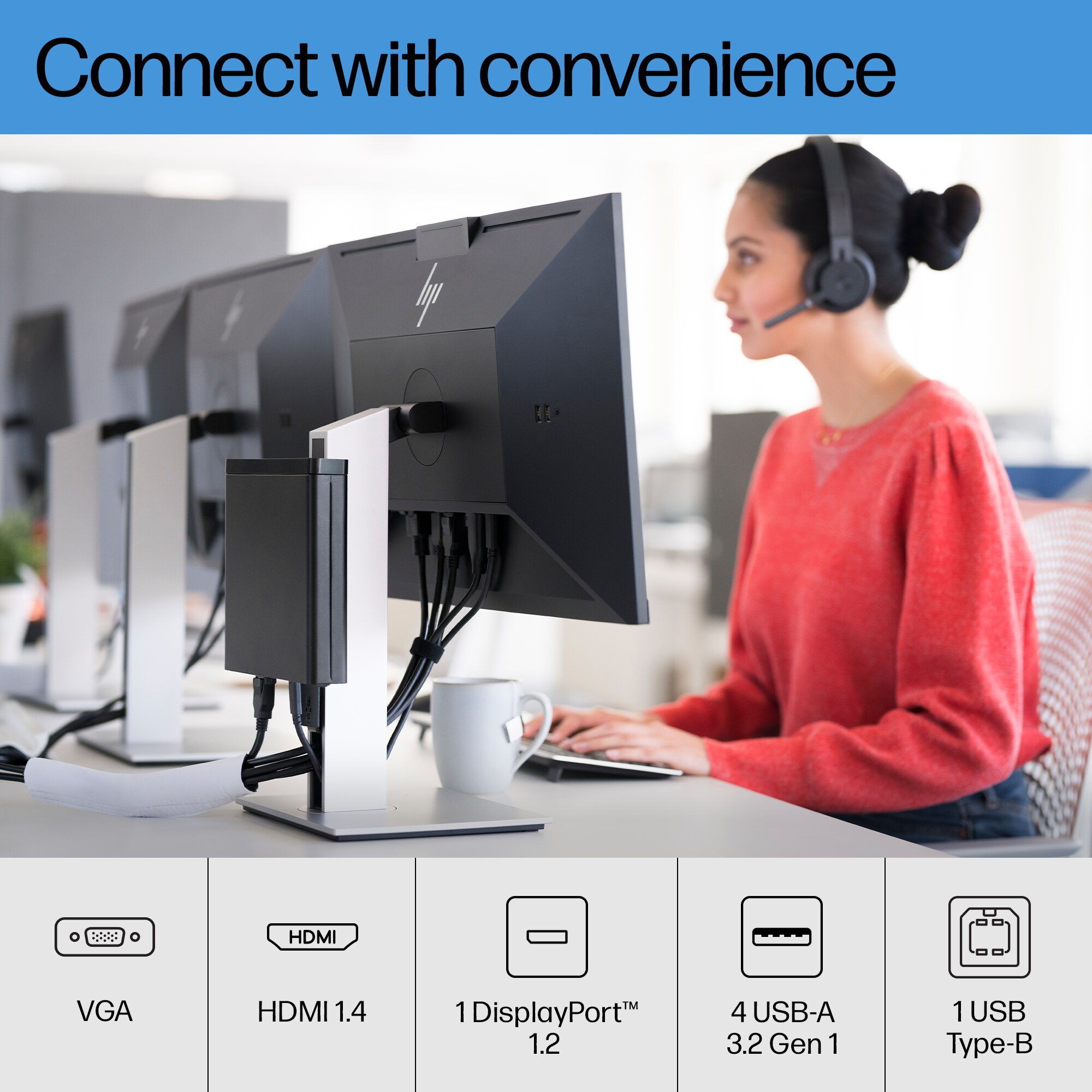 HP E24 G4 FHD Monitor – image 6