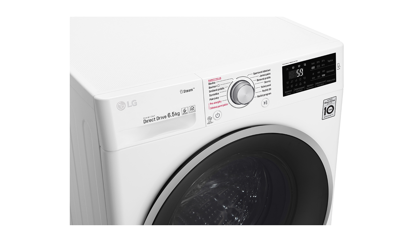 LG WD62J6WY1W washing machine Front-load – image 2
