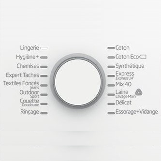 Beko WTE10734XS0W washing machine Front-load – image 2