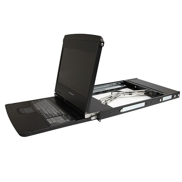 StarTech.com 1U 17” HD 1080p Dual Rail Rackmount Widescreen LCD Console – image 6