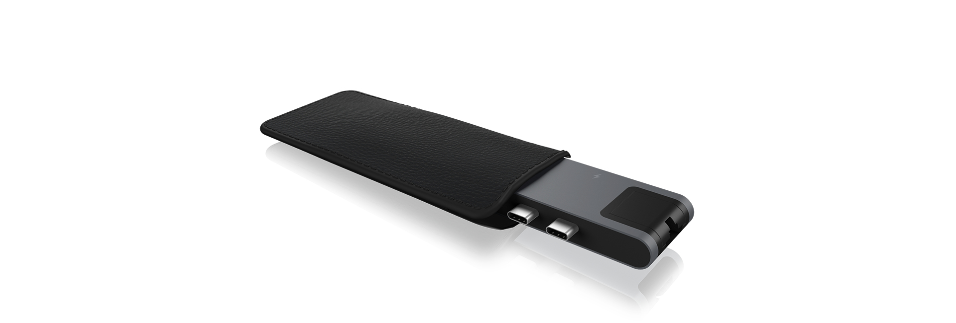 ICY BOX IB-DK4039-2C Wired Thunderbolt 3 Anthracite – image 4