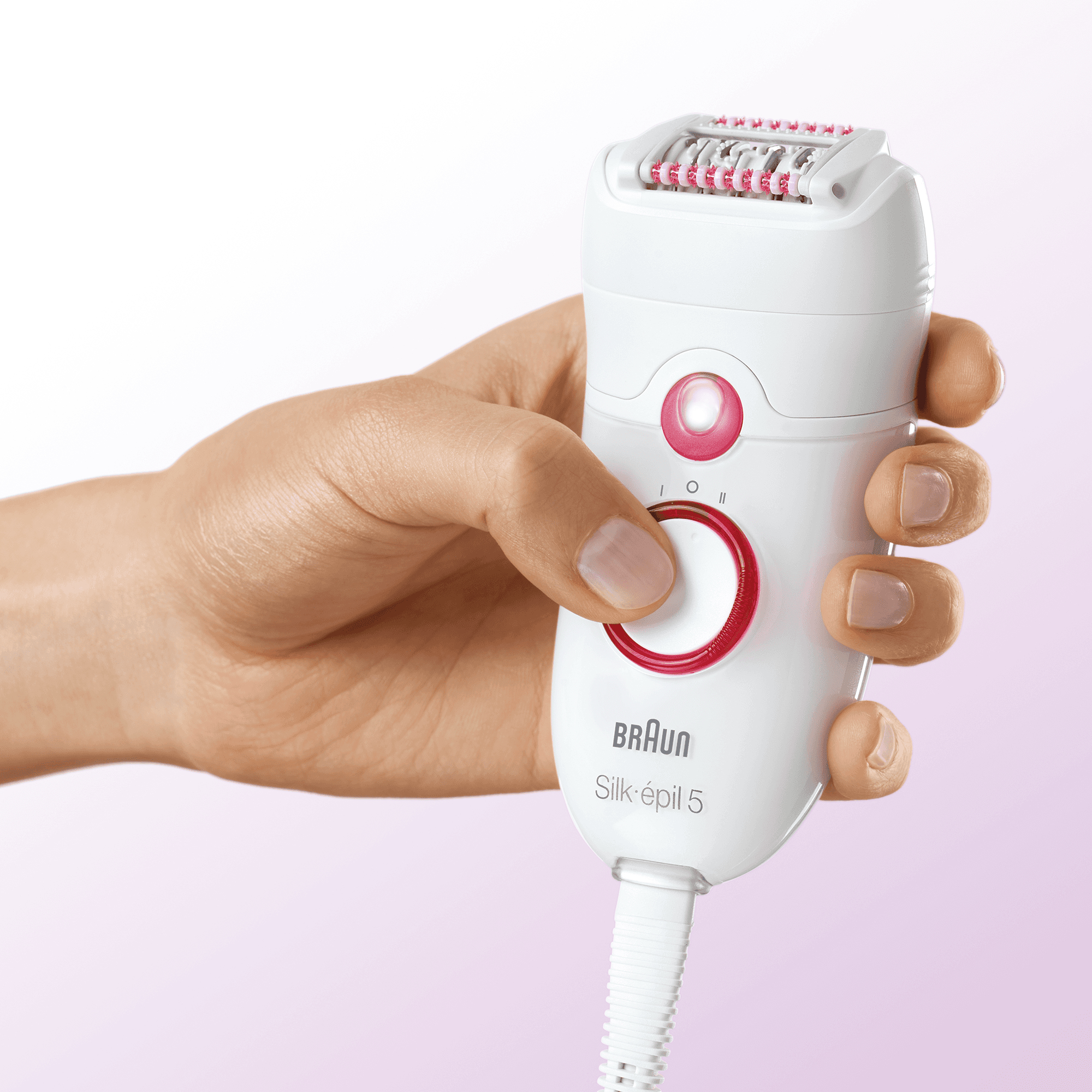 Braun Silk-épil 5 81502105 epilator 40 tweezers White, Green – image 3