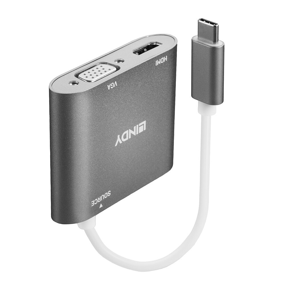 Lindy USB Type C to Dual Display Converter – image 1