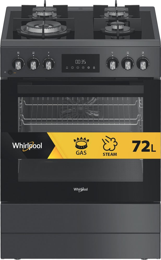 Whirlpool W6G8LCSWA Freestanding cooker Electric Gas Anthracite