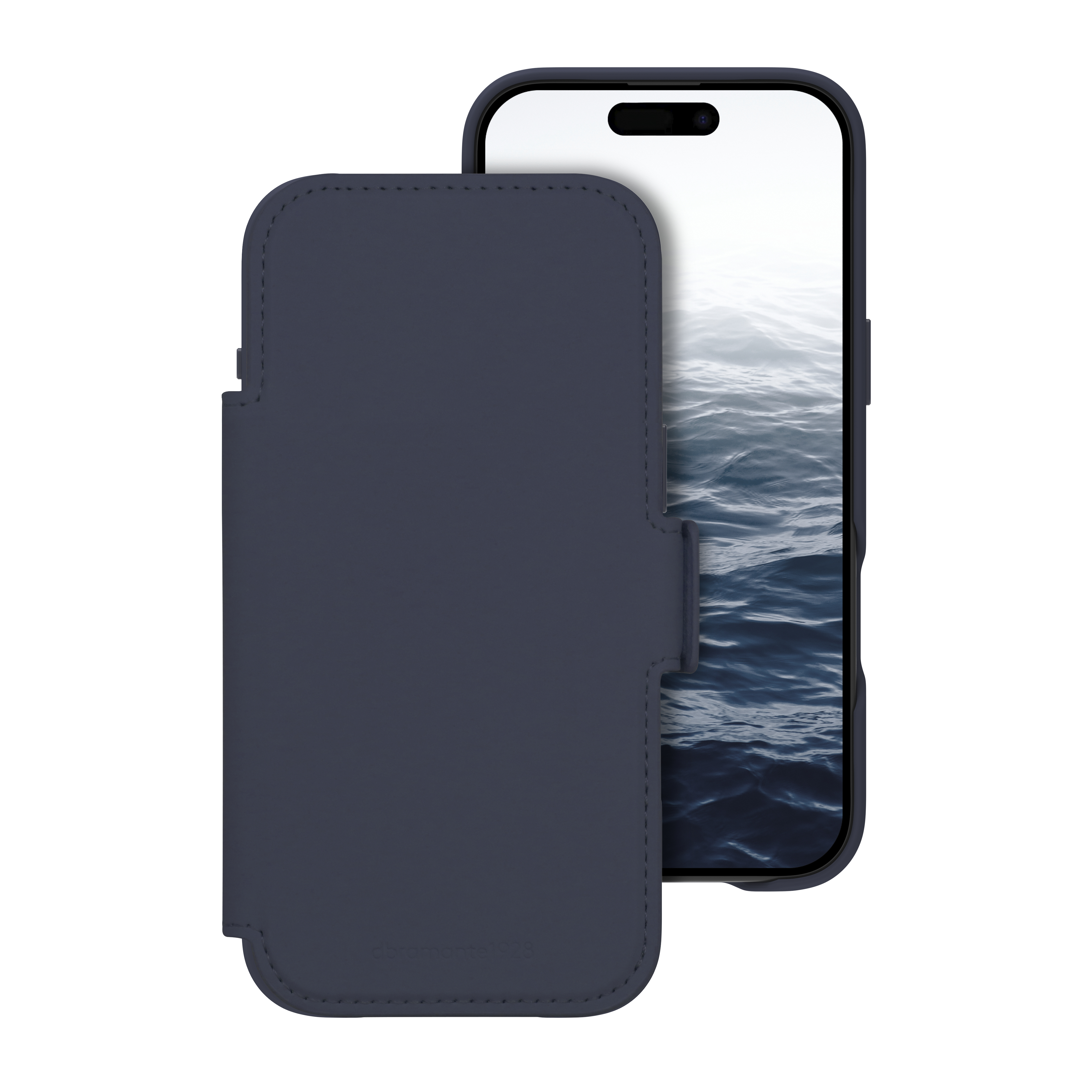 dbramante1928 Lynge - Flip cover for mobile phone - MagSafe compatibility - deep water - for Apple iPhone Air
