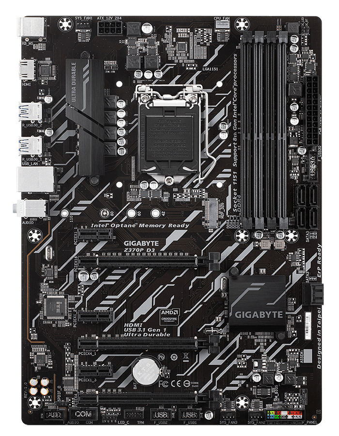 GIGABYTE Z370P D3 – image 6