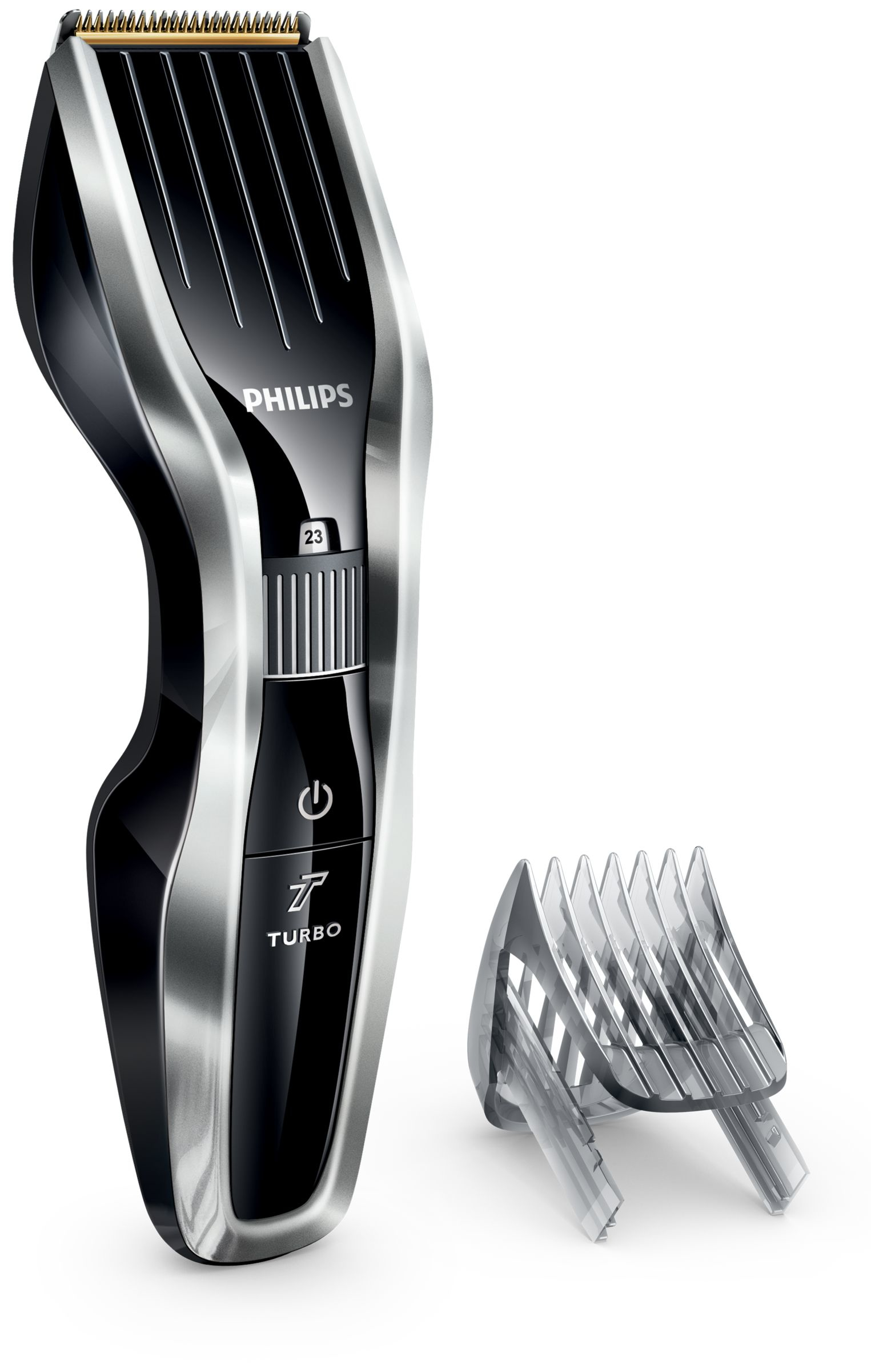 Philips HAIRCLIPPER Series 5000 HC5460/15 hair trimmers/clipper Black, Stainless steel 24 Nickel-Metal Hydride (NiMH) – image 1