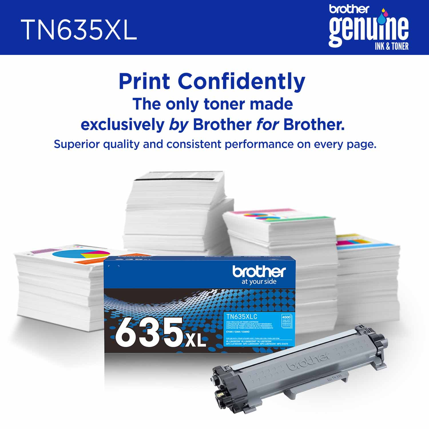 Brother TN-635XLC toner cartridge 1 pc(s) Original Cyan – image 4
