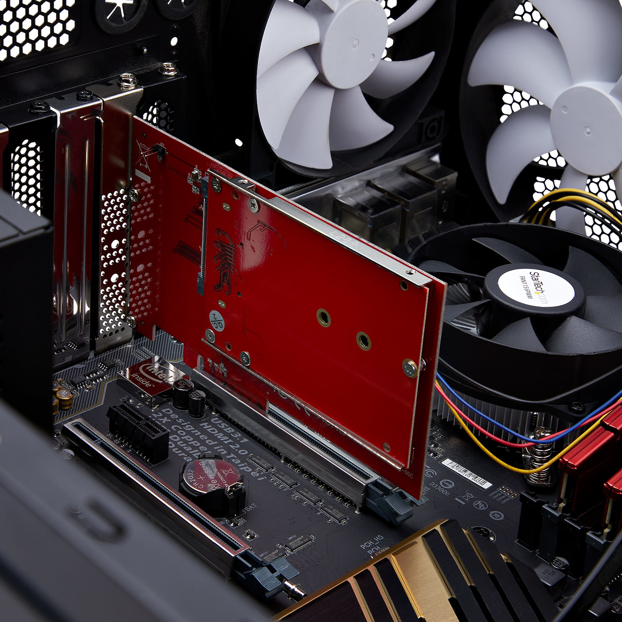 StarTech.com M.2 to U.3 Adapter for M.2 NVMe SSDs, PCIe M.2 Drive to – image 8