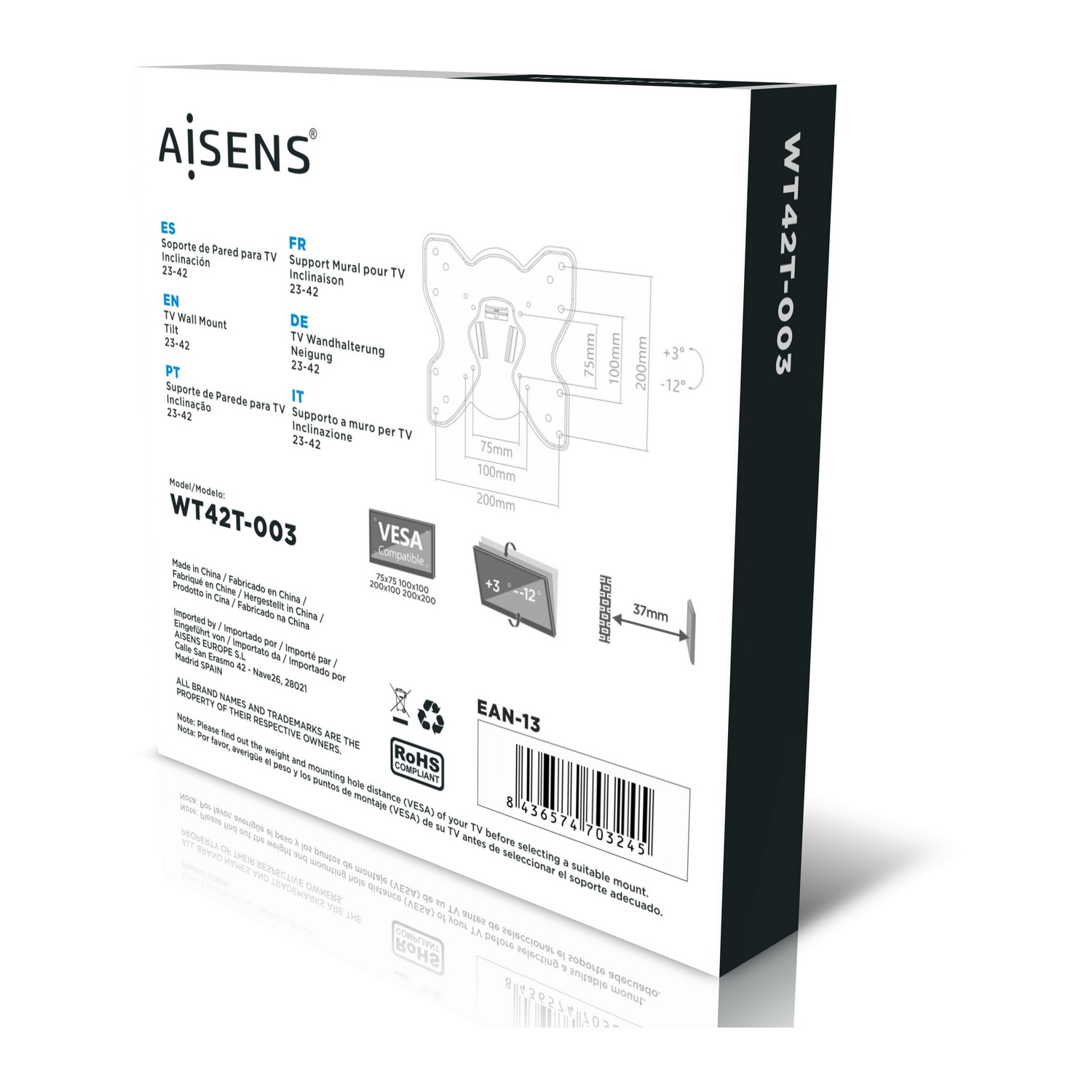 AISENS WT42T-003 TV mount/stand – image 8