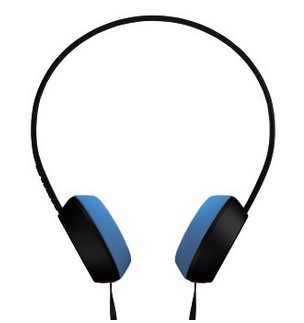 Hama Knock Headphones Wired Head-band Black, Cyan – image 1