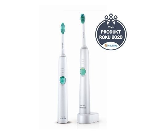 Philips Sonicare EasyClean HX6511/35 electric toothbrush Adult Sonic toothbrush Green, White