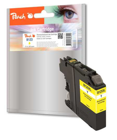 Peach PI500-84 ink cartridge 1 pc(s) Standard Yield Yellow