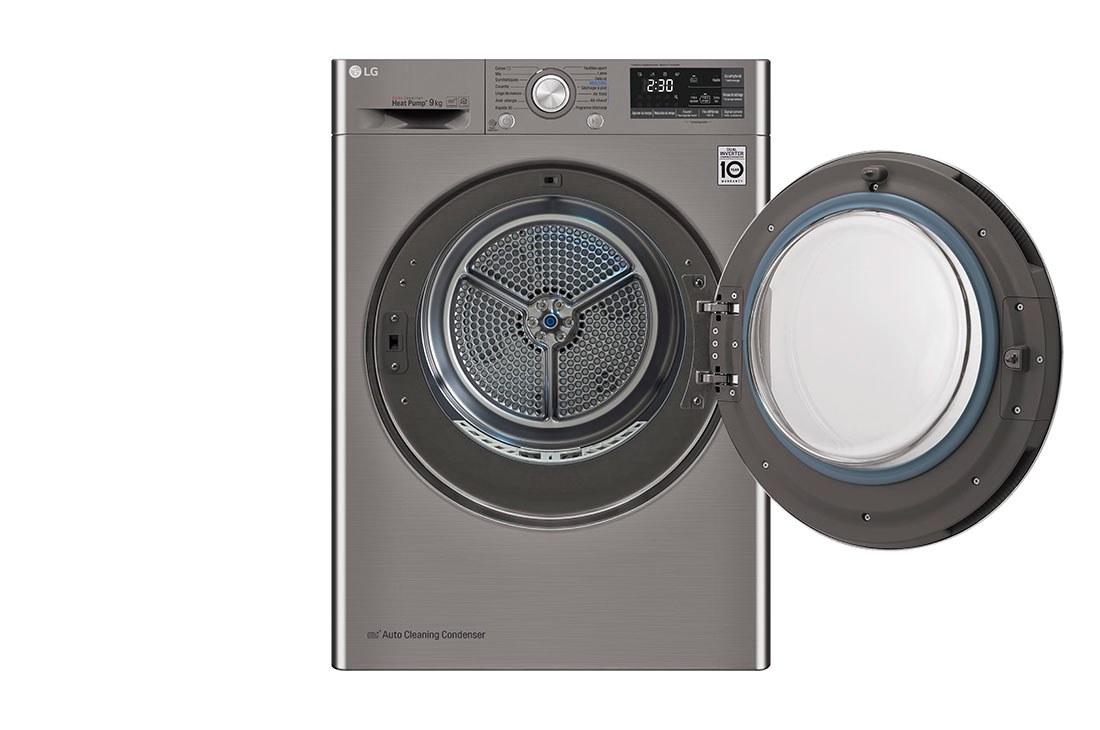 LG RC90U2EV2W tumble dryer Freestanding Front-load