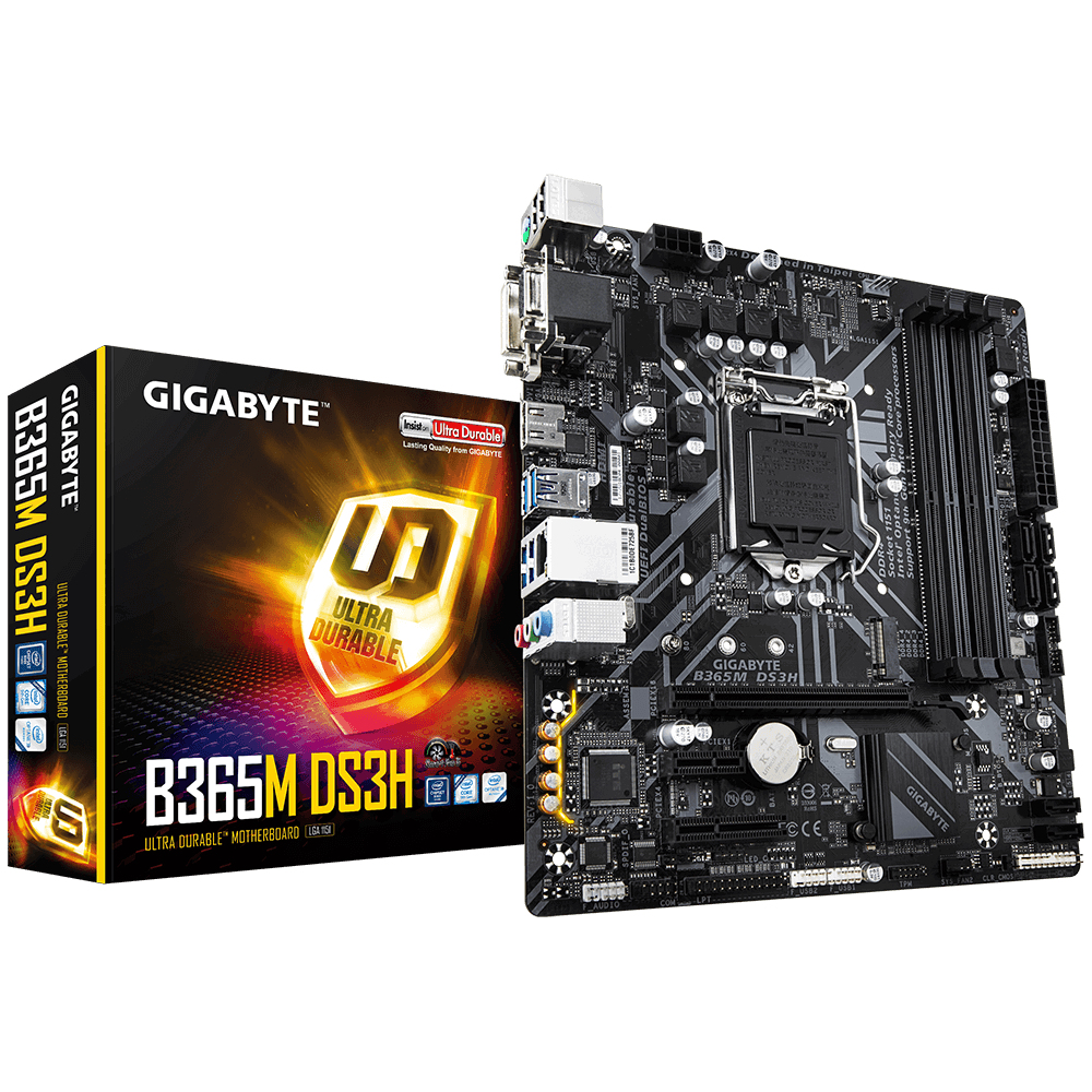 GIGABYTE B365M DS3H – image 1