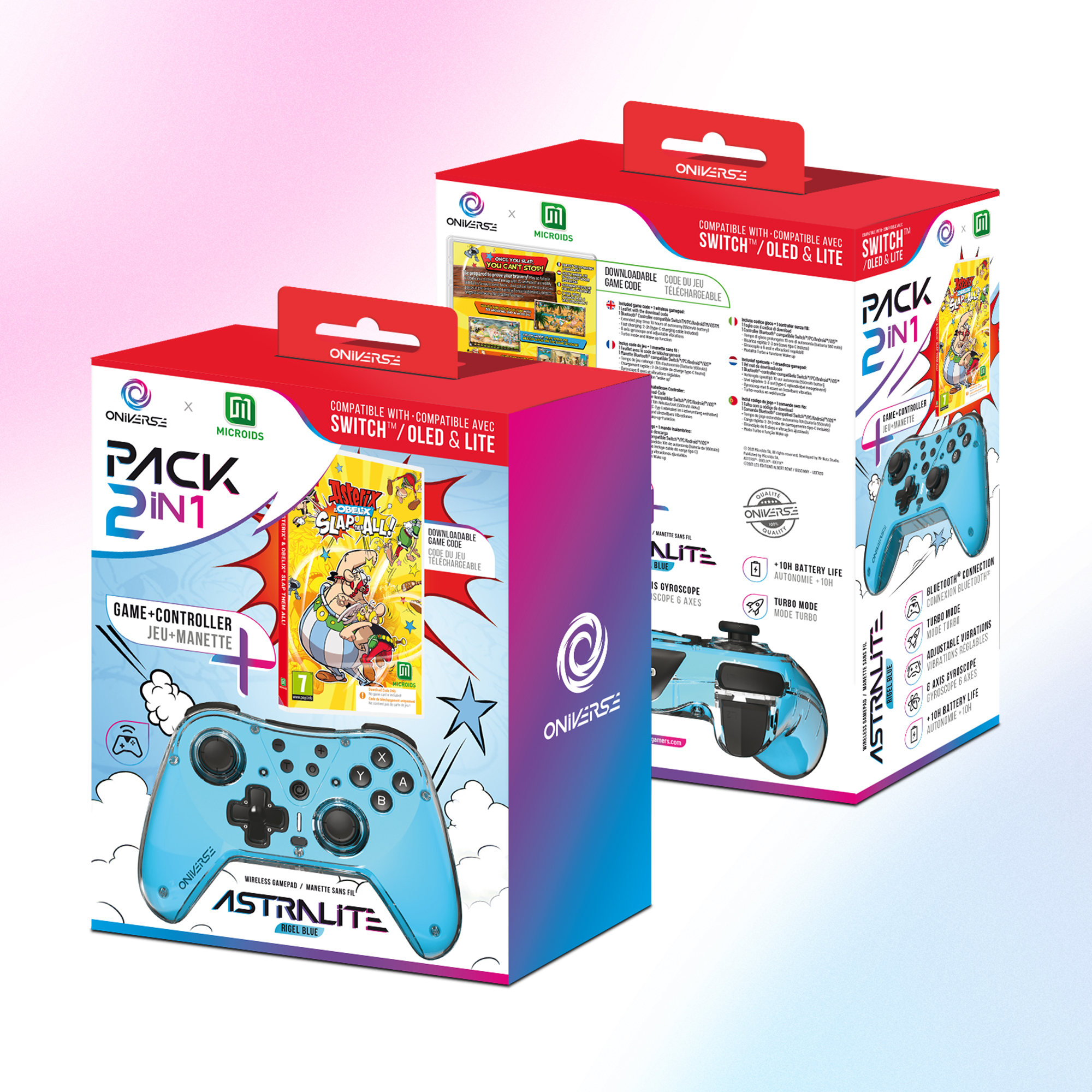 Oniverse Bundle Code in Box Asterix and Obelix + Controller (Switch - PC - Mobile) – image 5