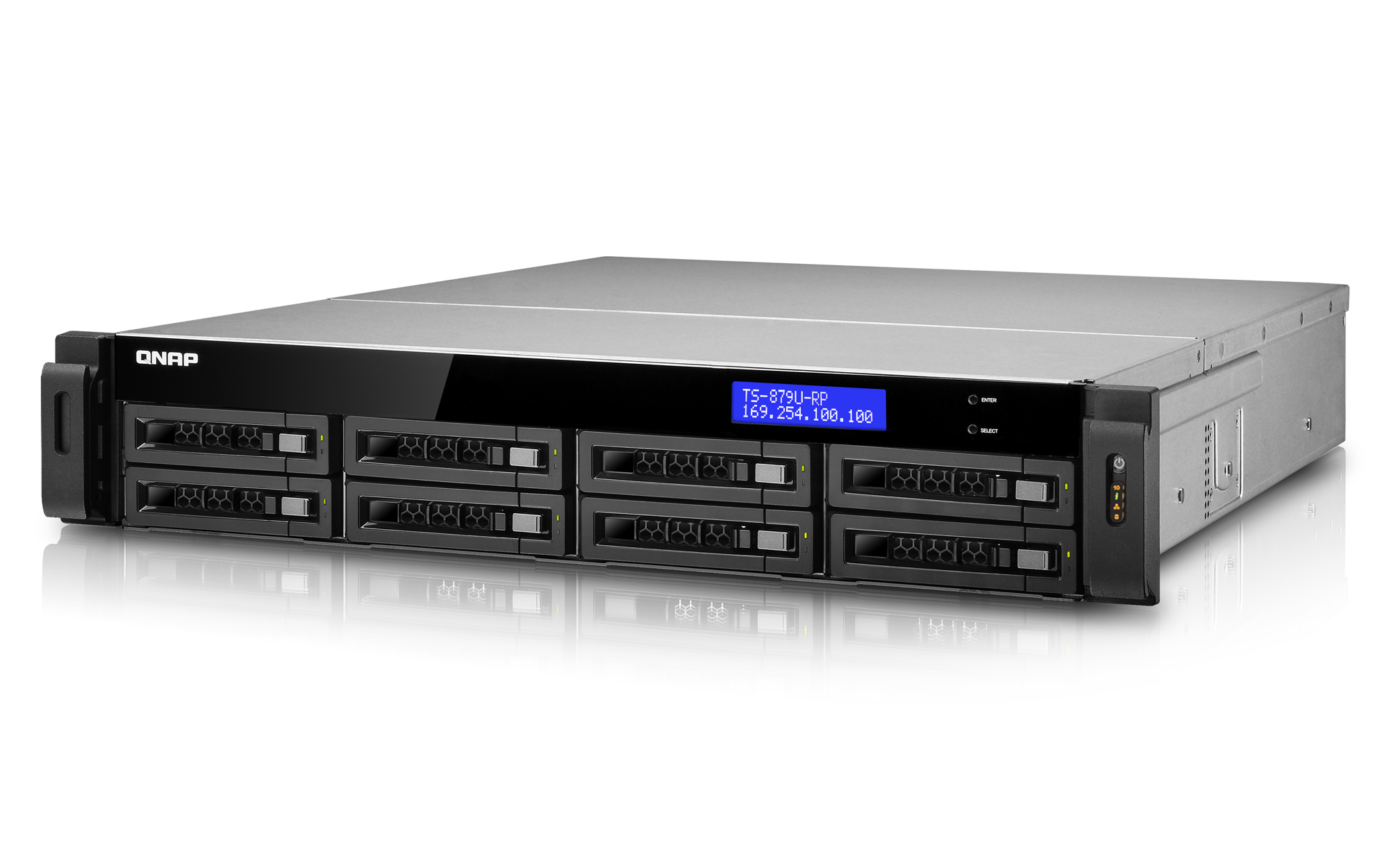 QNAP TS-879U NAS Rack (2U) Intel® Core™ i3 i3-3220 – image 6