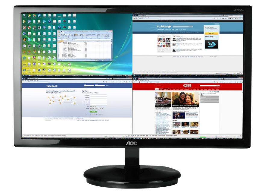 AOC E2343FSK computer monitor – image 5
