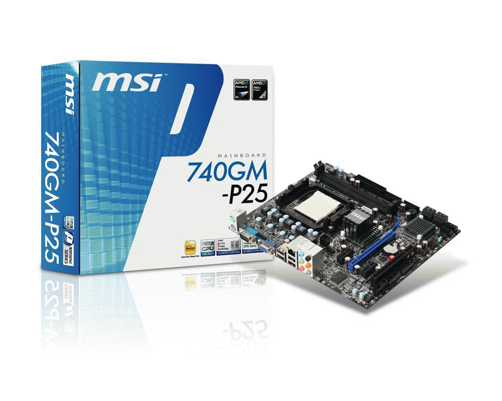 MSI 740GM-P25 AMD – image 2