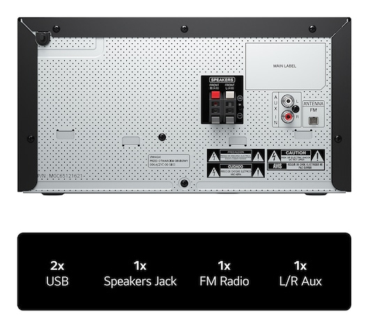 LG CK43N home audio system Home audio mini system – image 5