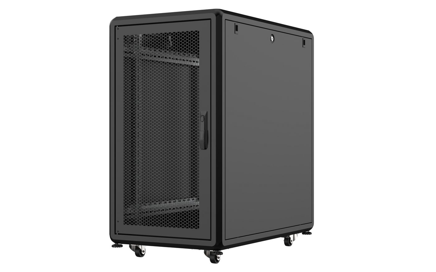 Lanview RSL20U61BL rack cabinet 20U Freestanding rack Black – image 1