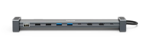 Hama Connect2Office Basic Alámbrico USB 3.2 Gen 1 (3.1 Gen 1) Type-C Antracita, Gris