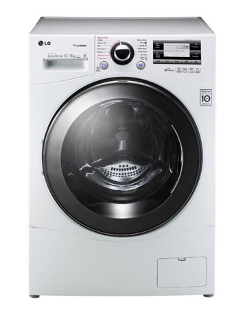 LG F28693WRH washer dryer Freestanding Front-load White