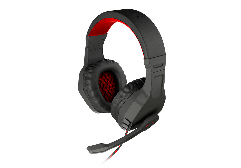 GENESIS H49 Headset Wired Head-band Gaming Black, Red – image 5