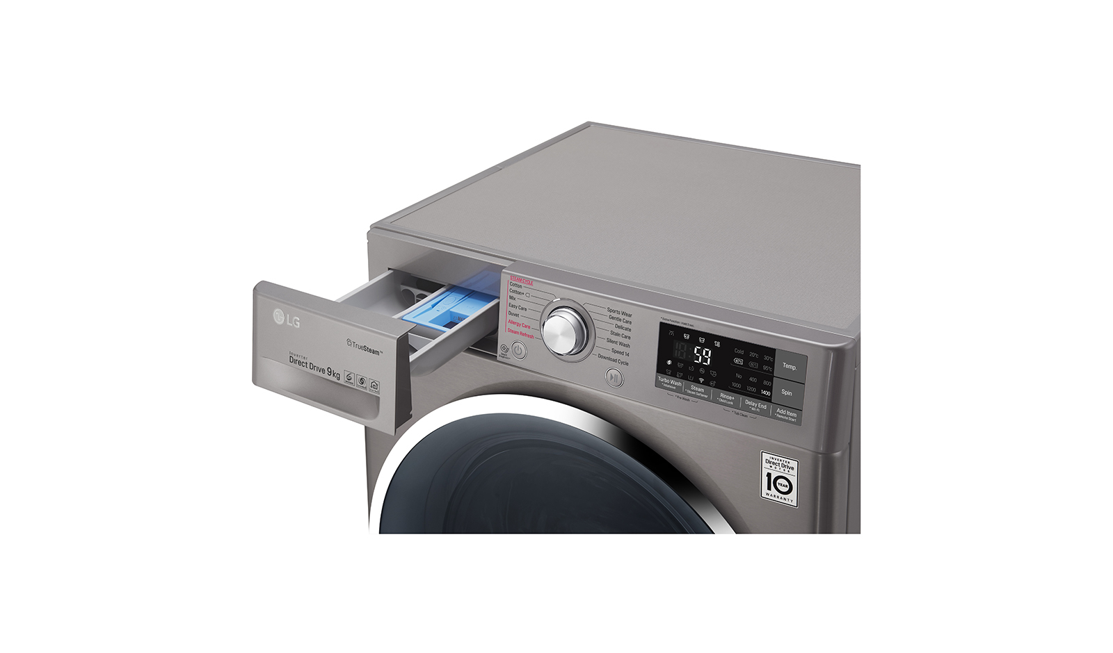 LG F4J8VSP2S washer dryer Freestanding Front-load Brown – image 8