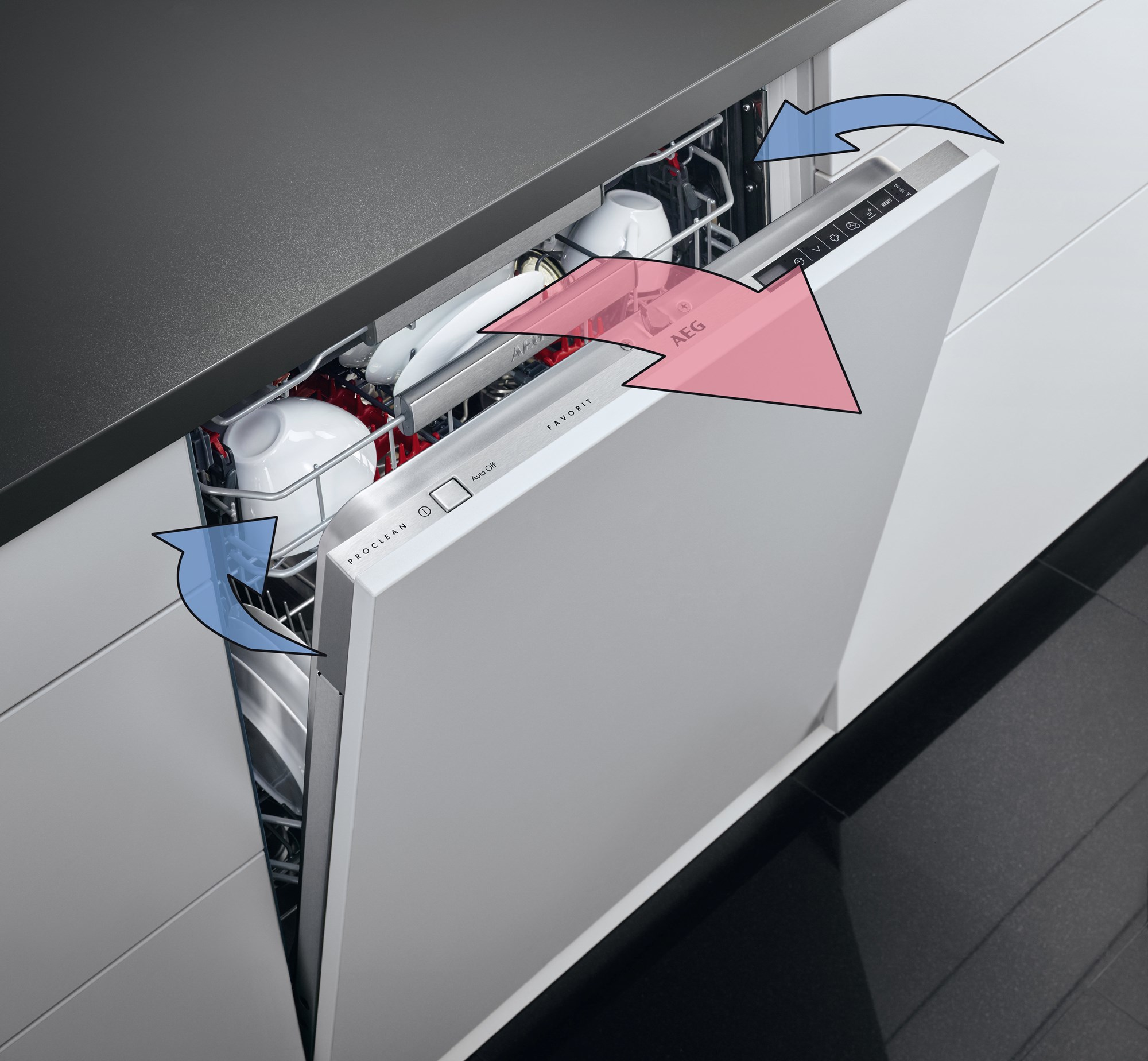AEG FSE83810P dishwasher Fully built-in 13 place settings – image 4