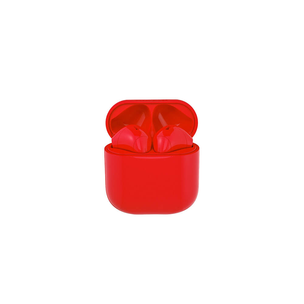 Happy Plugs JOY Headphones True Wireless Stereo (TWS) In-ear Calls/Music/Sport/Everyday Bluetooth Red image 5