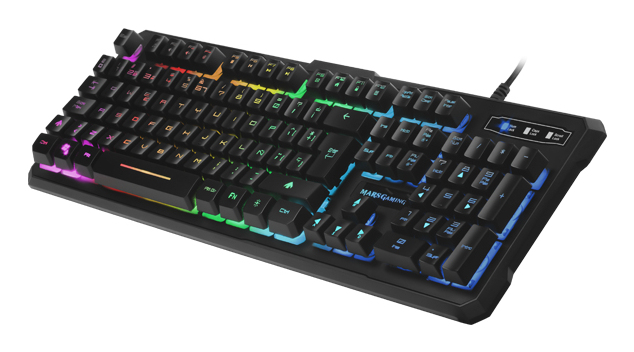 Mars Gaming MK218 keyboard USB QWERTY Russian Black – image 5