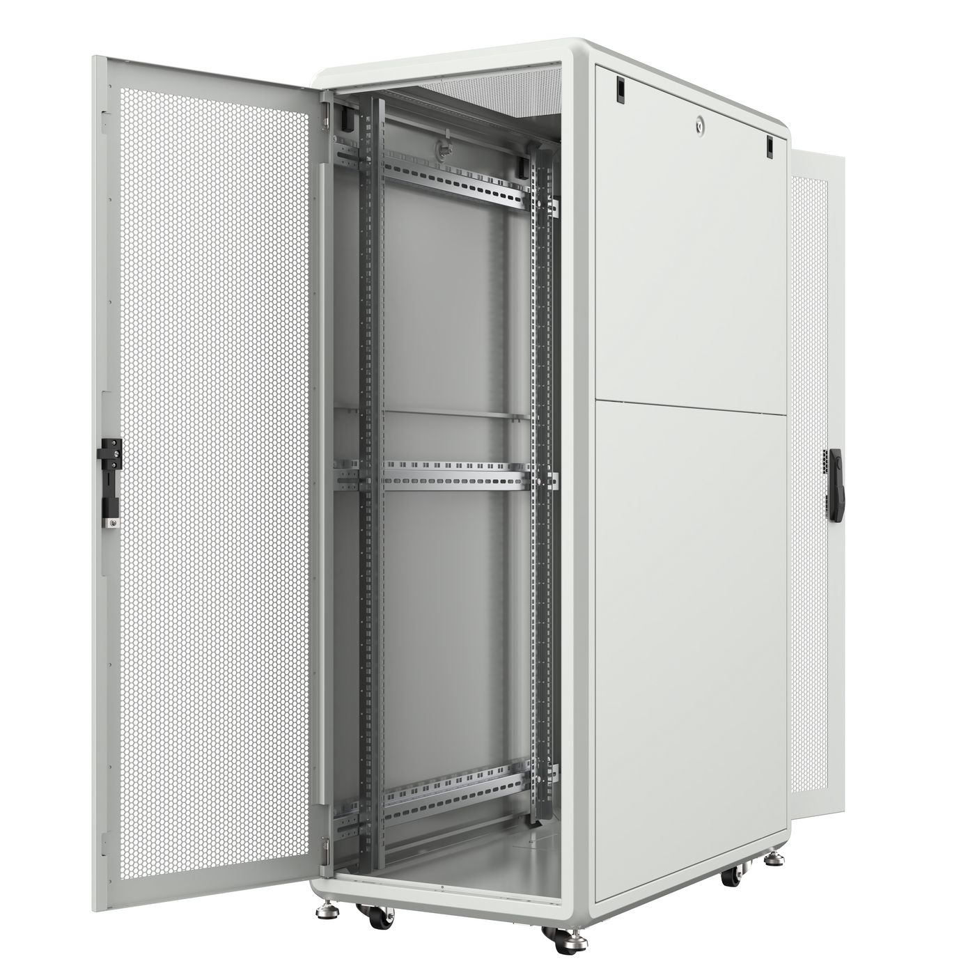 Lanview RSL32U61WH rack cabinet 32U Freestanding rack White – image 2