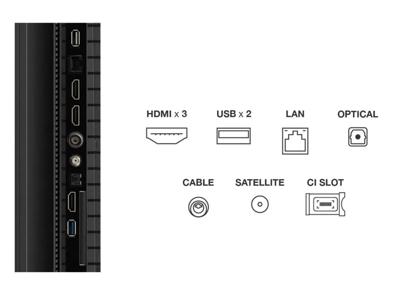 TV TCL LED T69C 75T69C 75 4K Ultra HD 60Hz Smart TV Google TV HDR10 Dolby Vision — photo 5