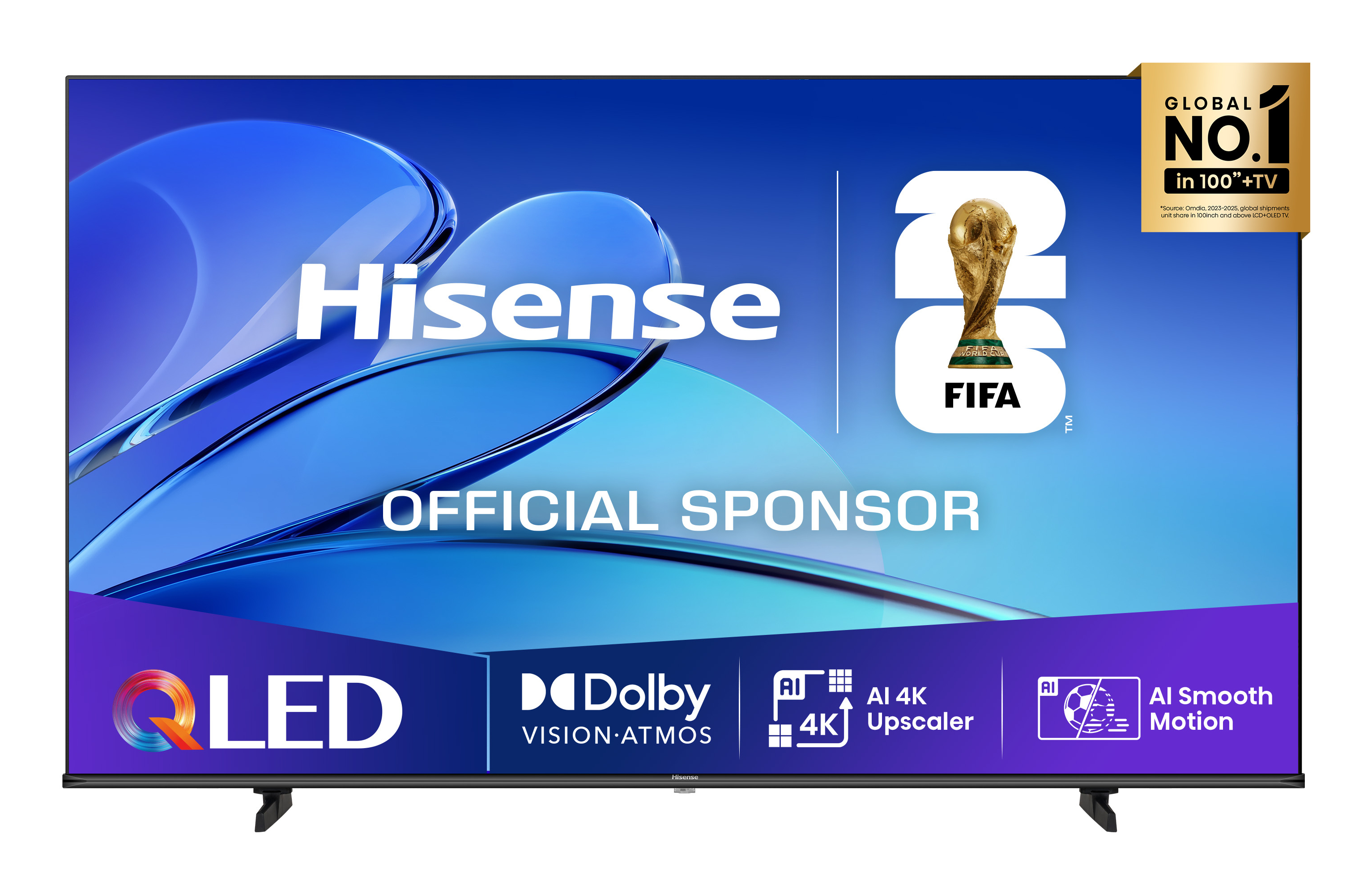 TV Hisense QLED 50E7Q 126 cm 2025 — photo 1