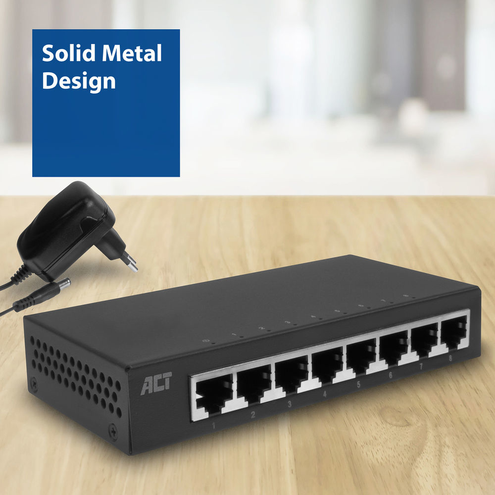 ACT 8-Port Gigabit Ethernet Switch – image 4