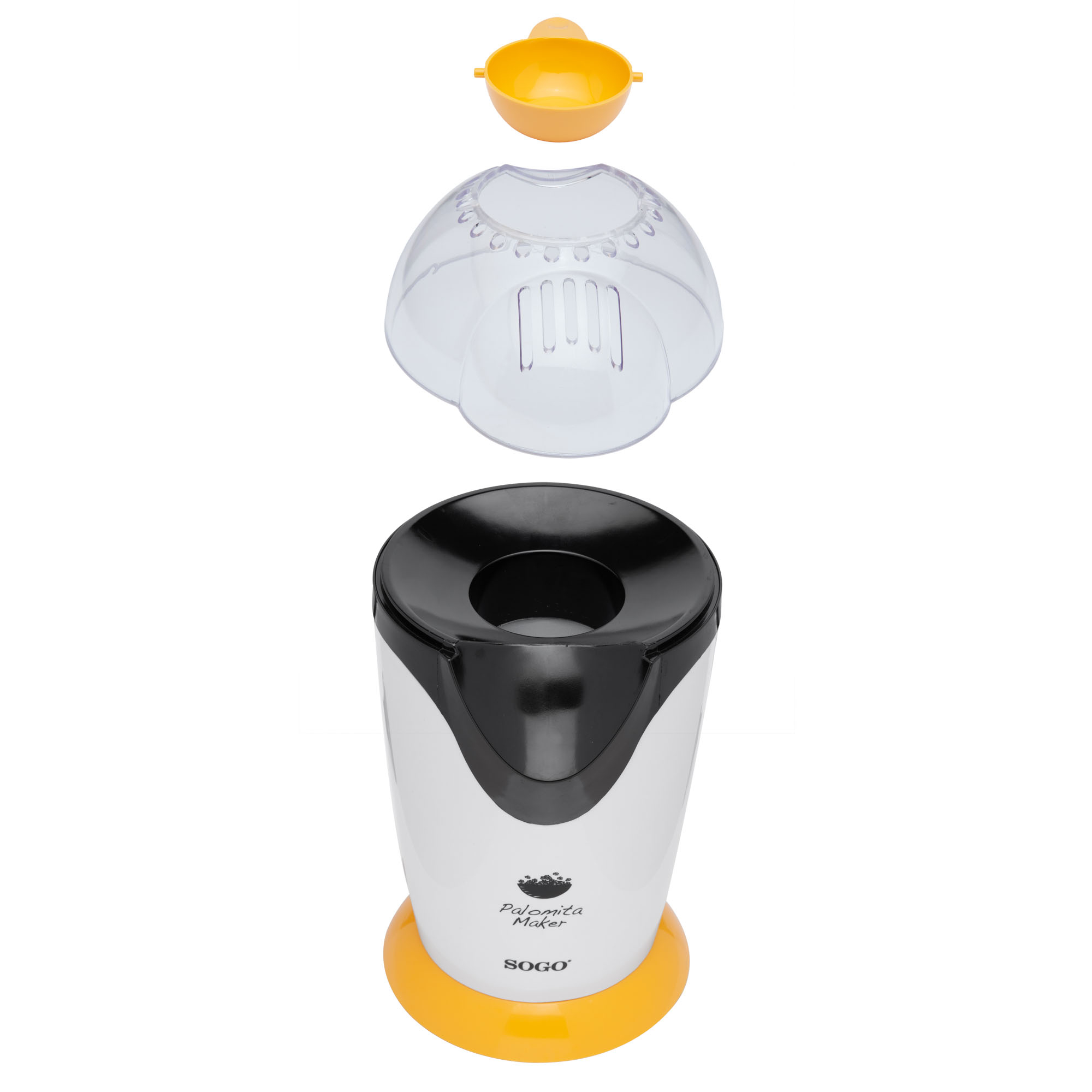 Sogo PAL-SS-11320-Y popcorn popper Black, White 3 min – image 4