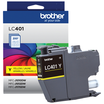 Brother LC401YS ink cartridge 1 pc(s) Original Standard Yield Yellow – image 2