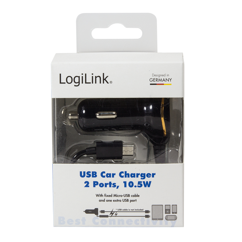 LogiLink PA0147 mobile device charger MP3, Mobile phone, Portable gaming console, Smartphone Black Cigar lighter Auto – image 4