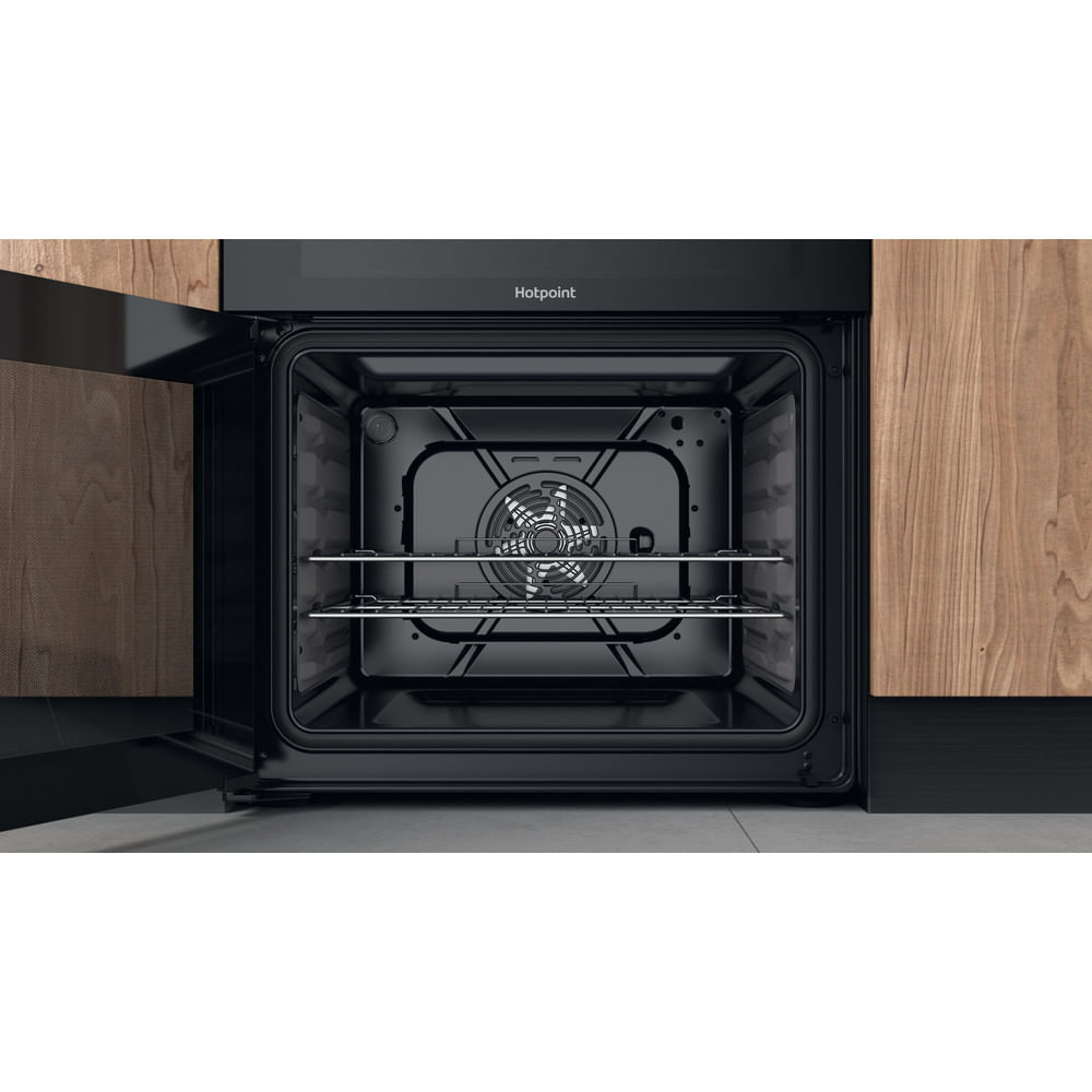 Hotpoint HDM67V9HCB/U Freestanding cooker Electric Ceramic hob Black – image 9