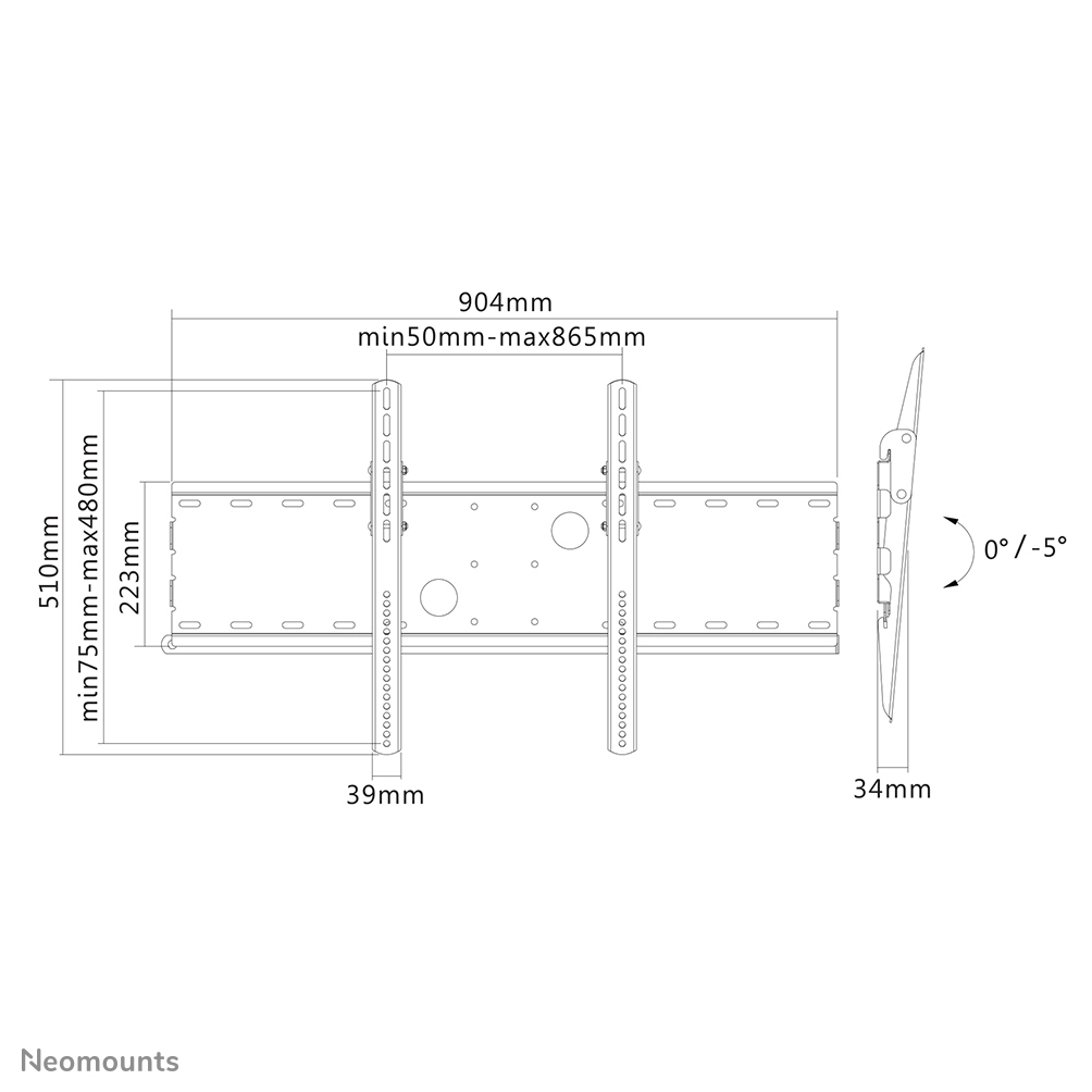 Neomounts tv wall mount – image 5
