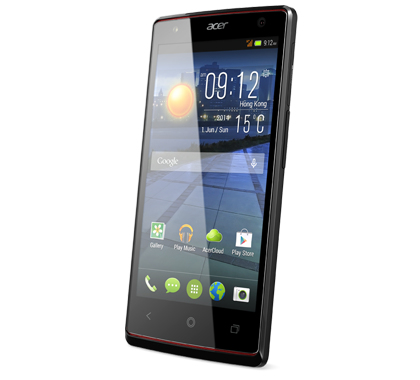 Acer Liquid E380 11.9 cm (4.7") Dual SIM 1 GB 4 GB Black